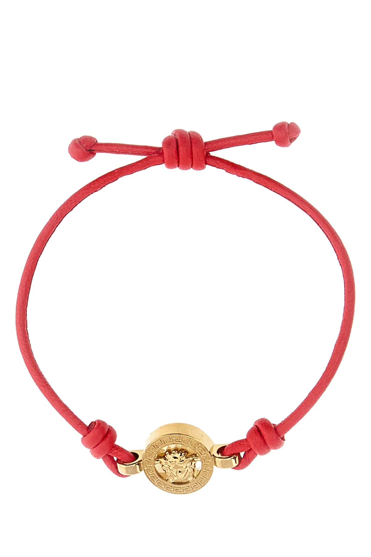 Red leather bracelet - 1