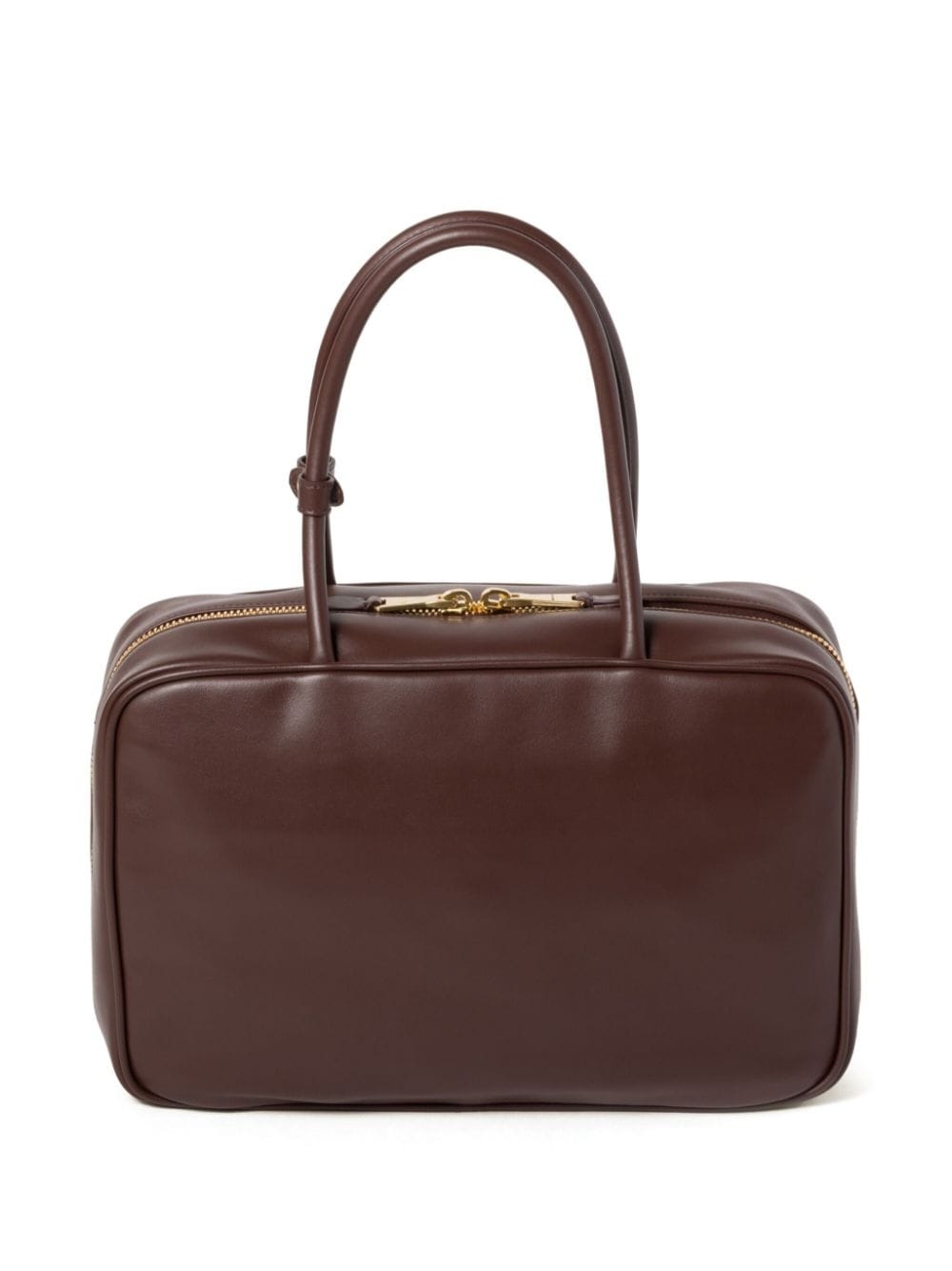 Beau logo-debossed leather bag - 2