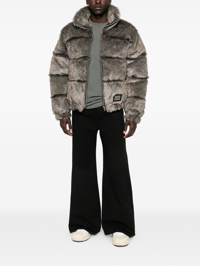 WTAPS faux-fur bomber jacket outlook