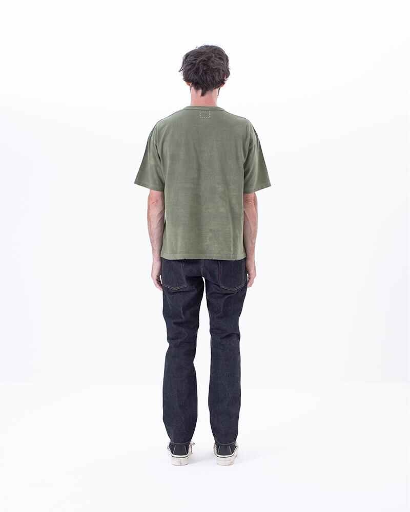 トップス AMPLUS TEE S/S(U.D.) OLIVE 3 visvim AMPLUS TEE S/S (U.D.) OLIVE | REVERSIBLE