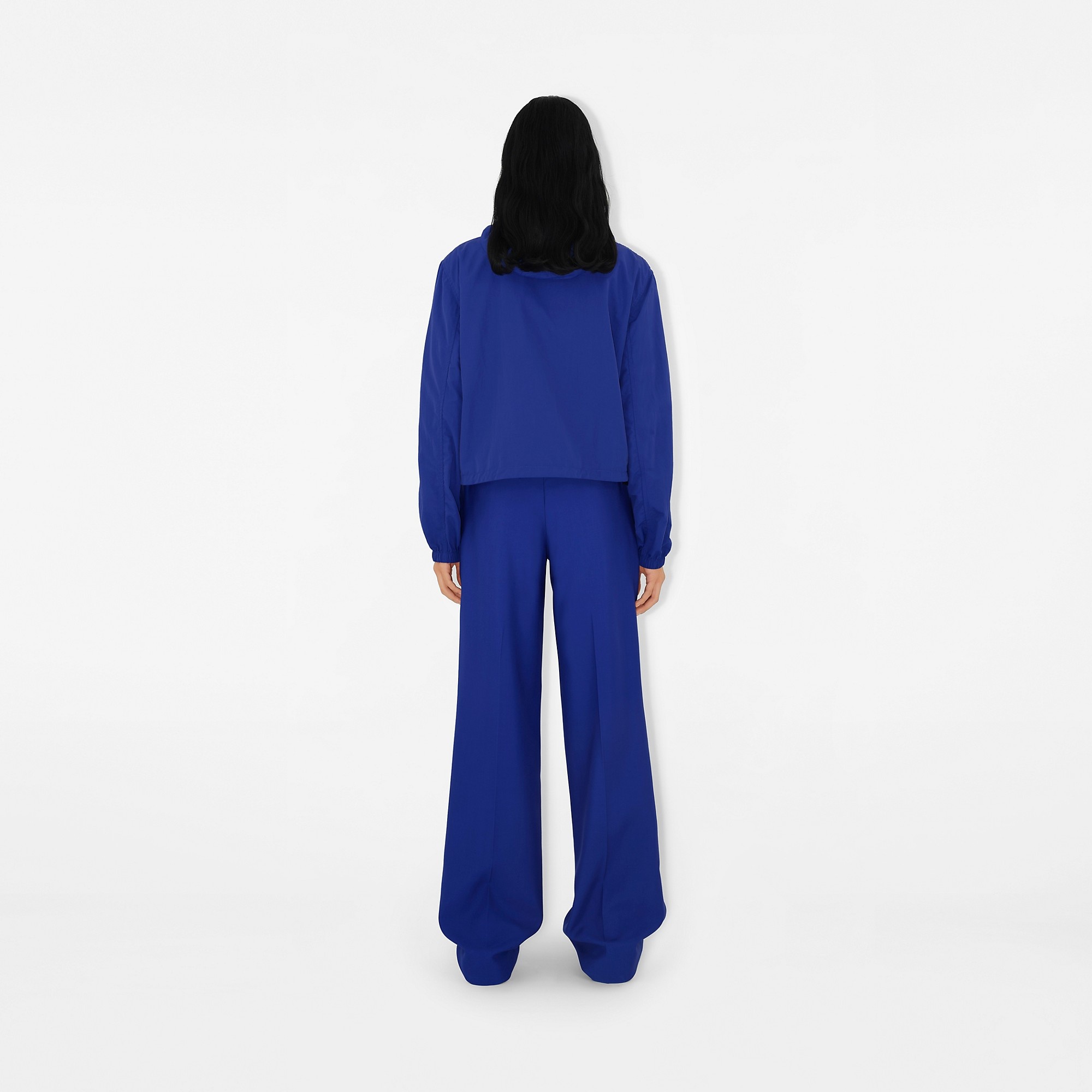 Cropped Nylon Jacket - 4