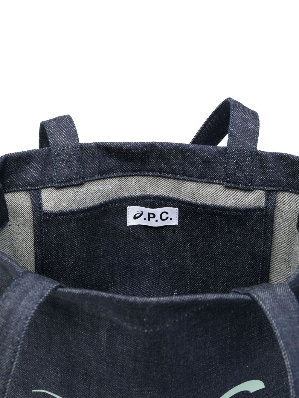 logo-print tote bag - 5