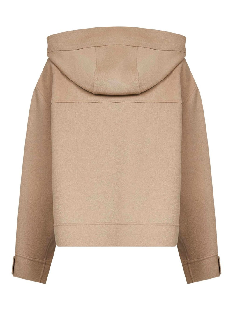 WEEKEND Max Mara hooded patch-pocket jacket outlook