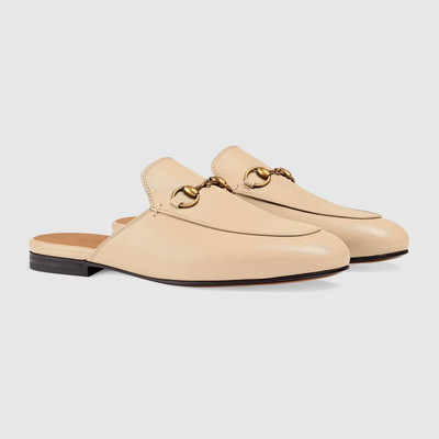 GUCCI Women's Princetown leather slipper outlook