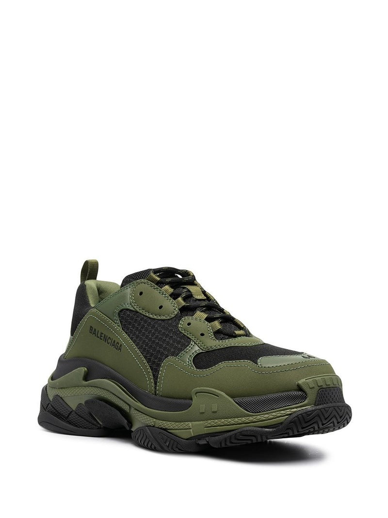 BALENCIAGA BALENCIAGA Triple S Sneakers Green outlook