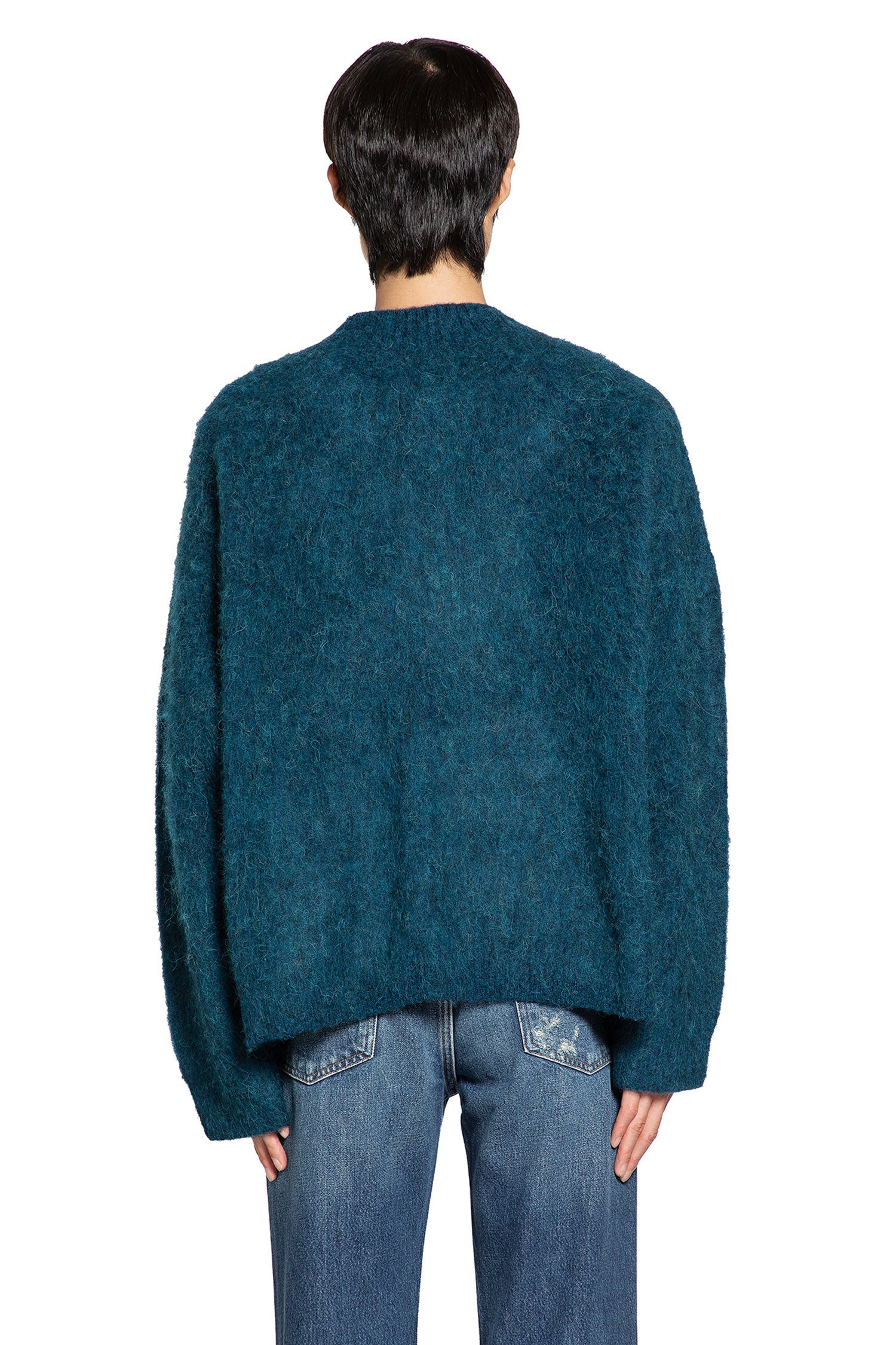 Joker Brushed Mohair V-neck Jumper - 3