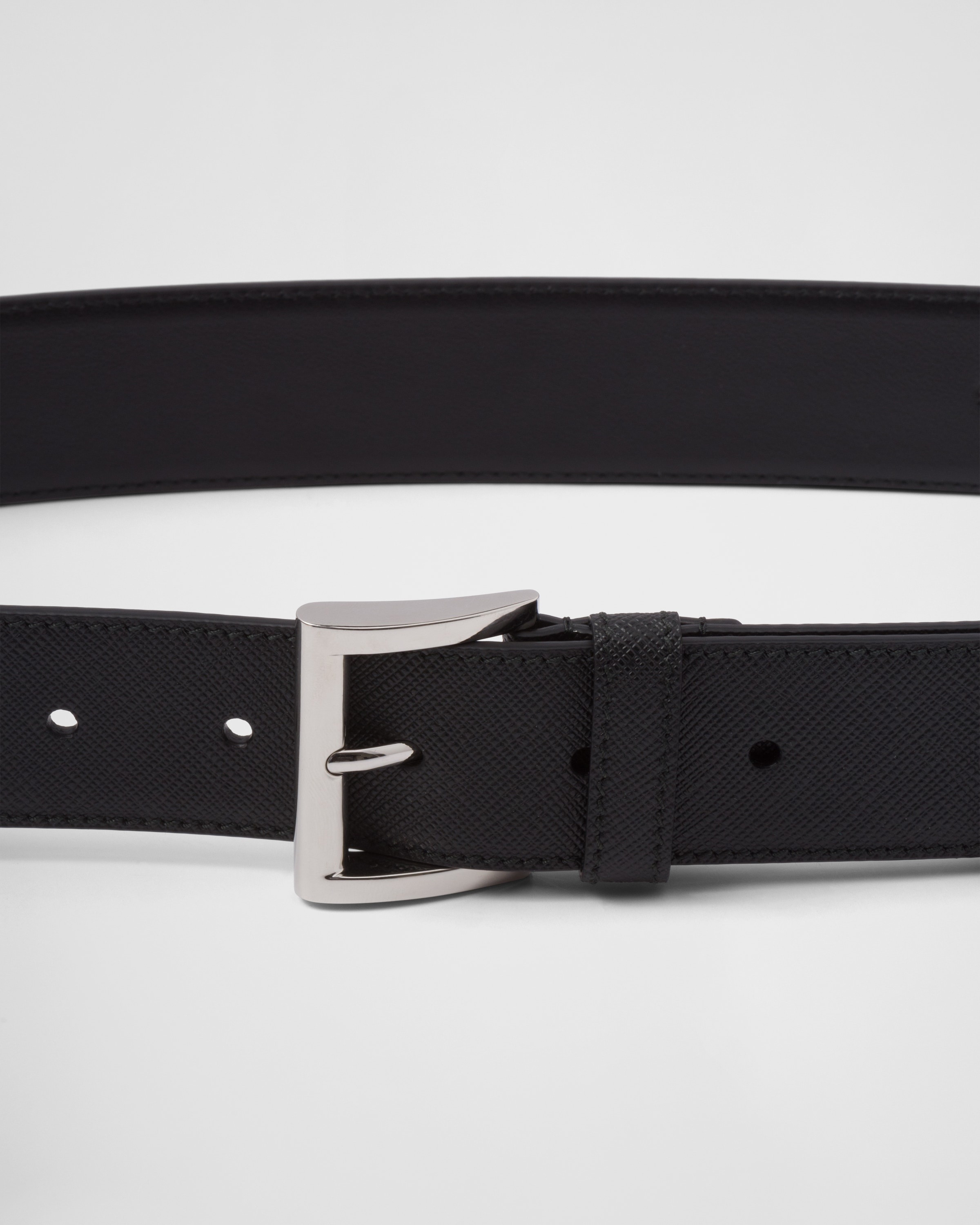 Prada Saffiano leather belt | REVERSIBLE