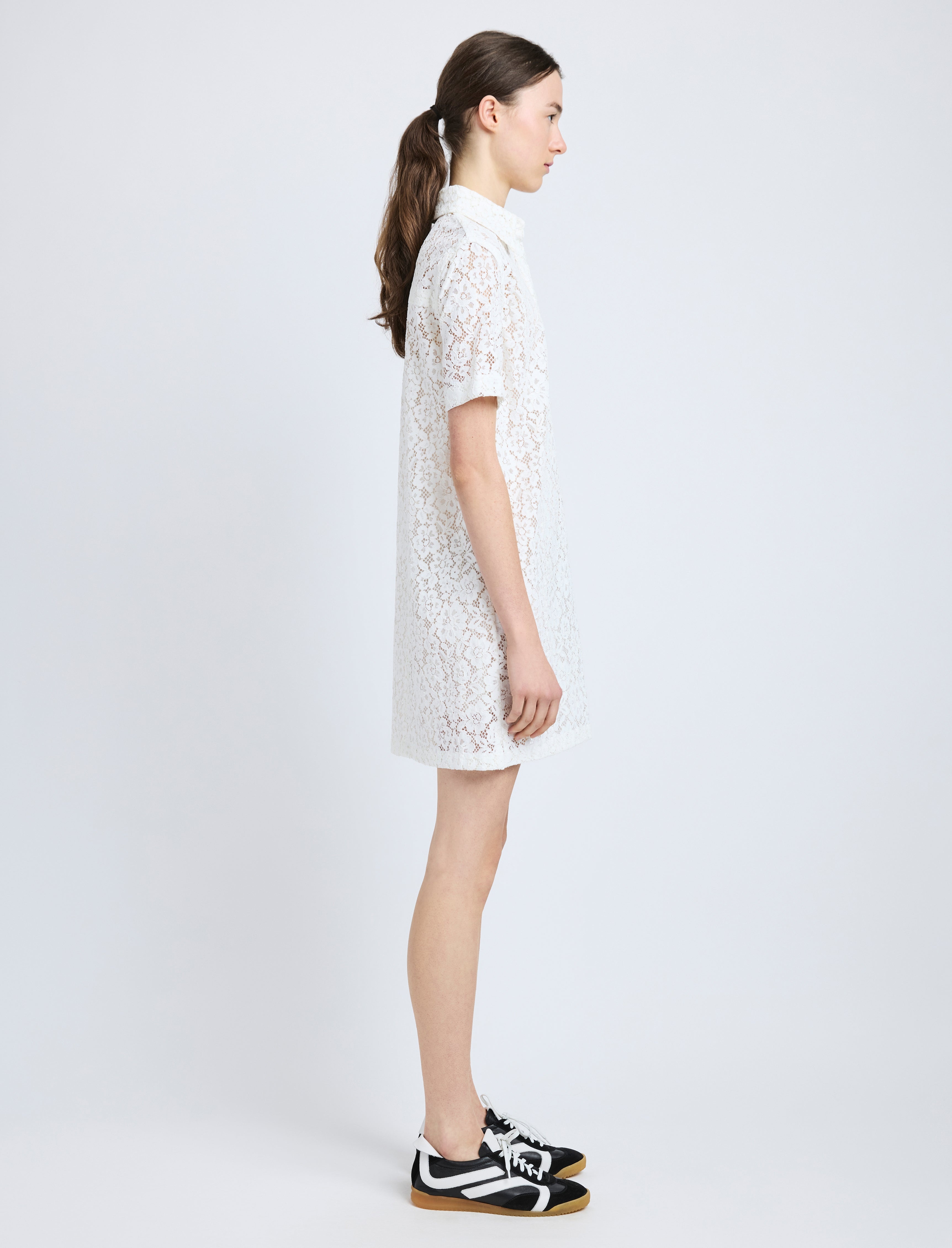 Rainer Dress in Stretch Lace - 3