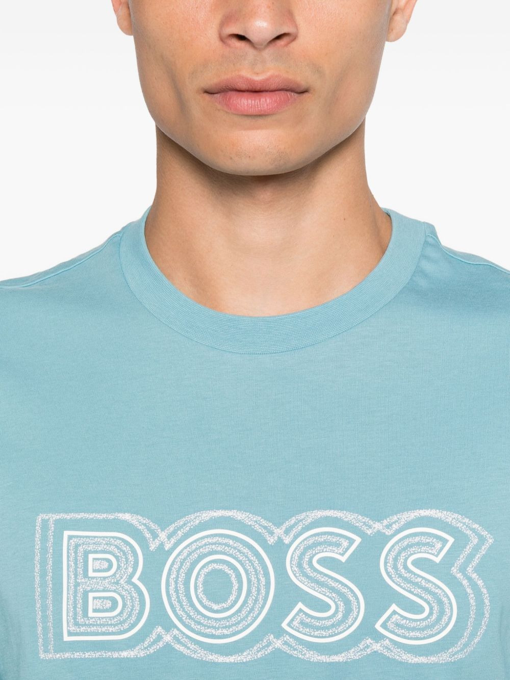 logo-embroidered T-shirt - 4