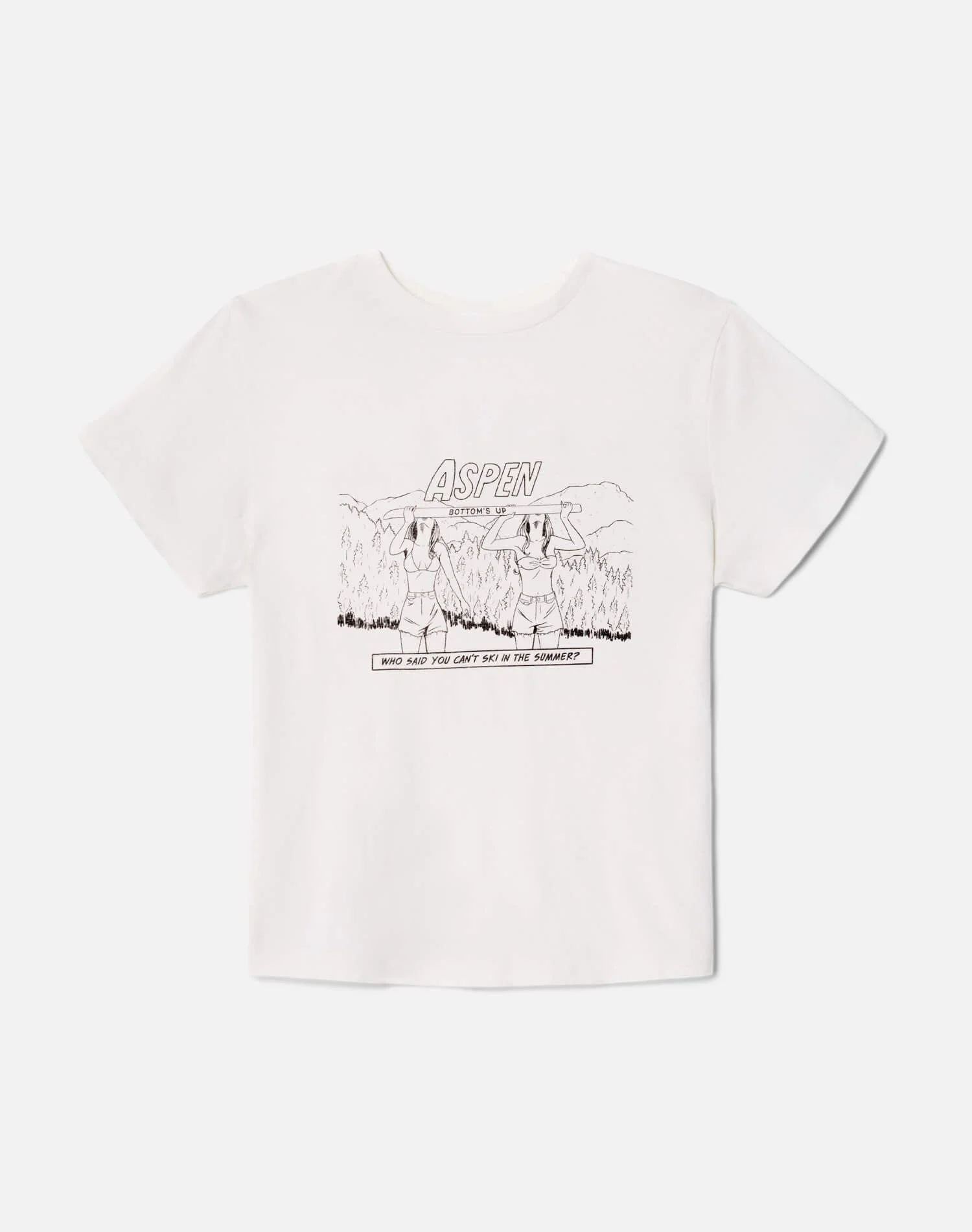 Classic Tee Aspen Shotski - Vintage White - 1