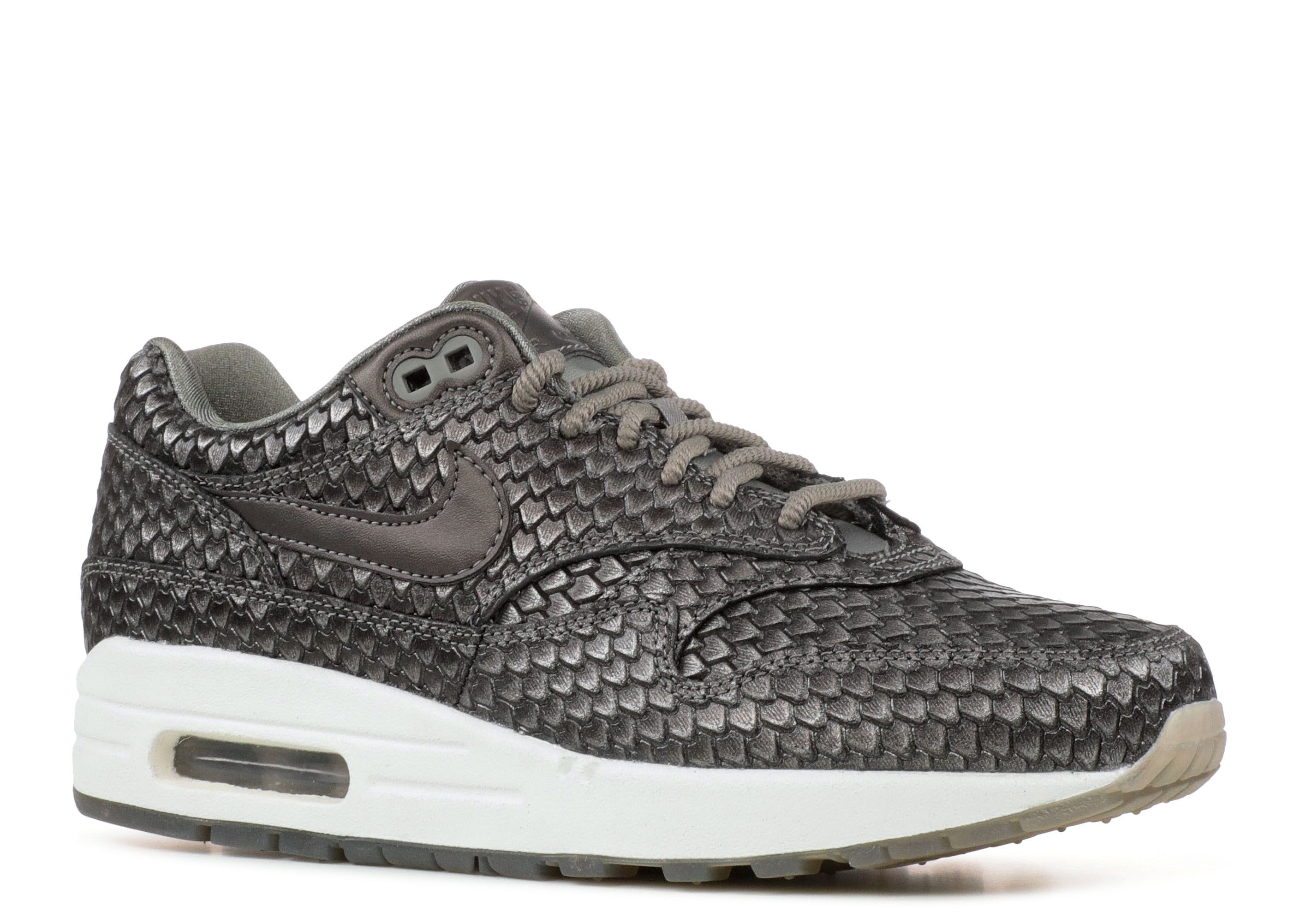 WMNS AIR MAX 1 PREMIUM 'REPTILE METALLIC PEWTER' - 2