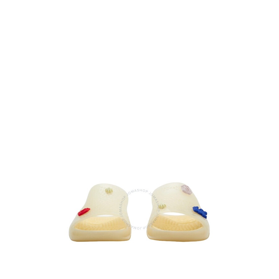 Burberry Embellished Logo Slides - 2