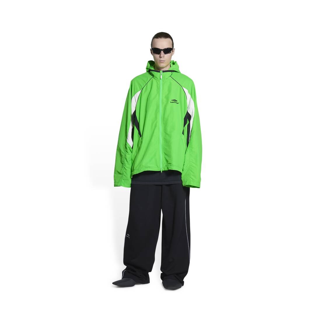 Women's 3b Sports Icon Tracksuit Rain Jacket in Green - 2