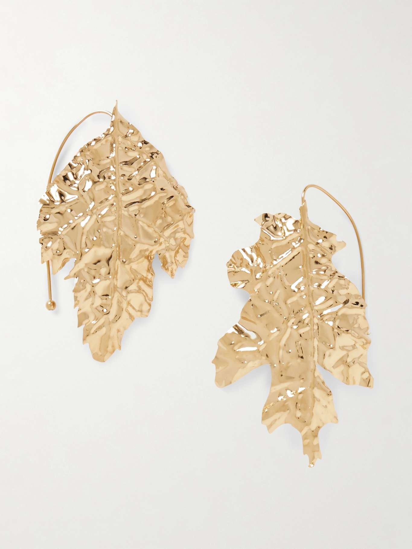 Gold-tone earrings - 1