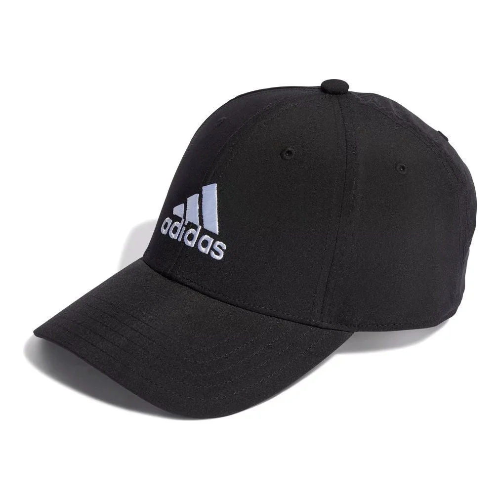 adidas Embroidered Logo Lightweight Baseball Cap 'Black' IB3244 - 1