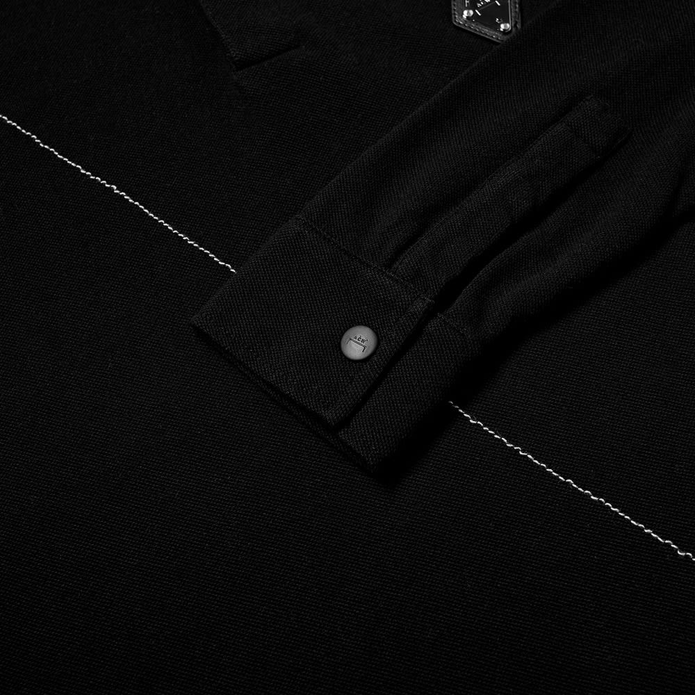 A-COLD-WALL* Long Sleeve Rhombus Logo Polo - 3