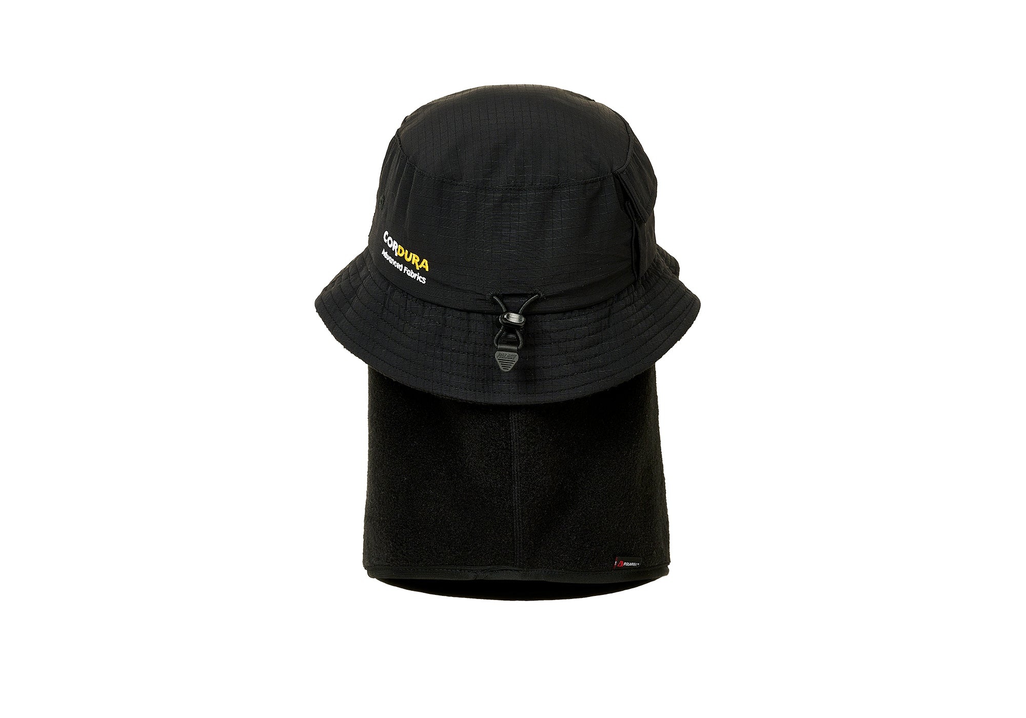 PALACE POLARTEC CORDURA MASK BUCKET BLACK | REVERSIBLE