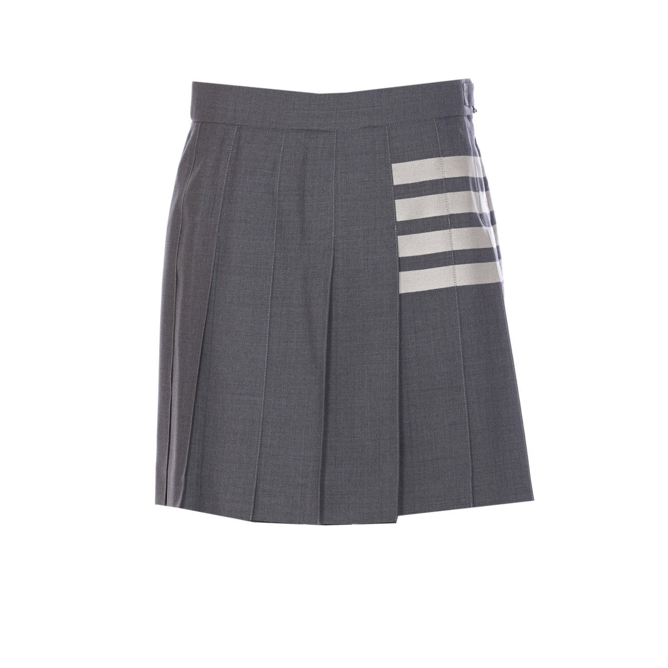 Thom Browne Women 4Bar Pleated Skirt - 1