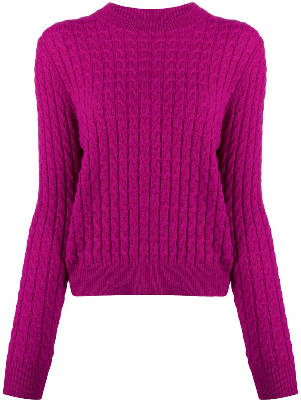 cable knit jumper - 1