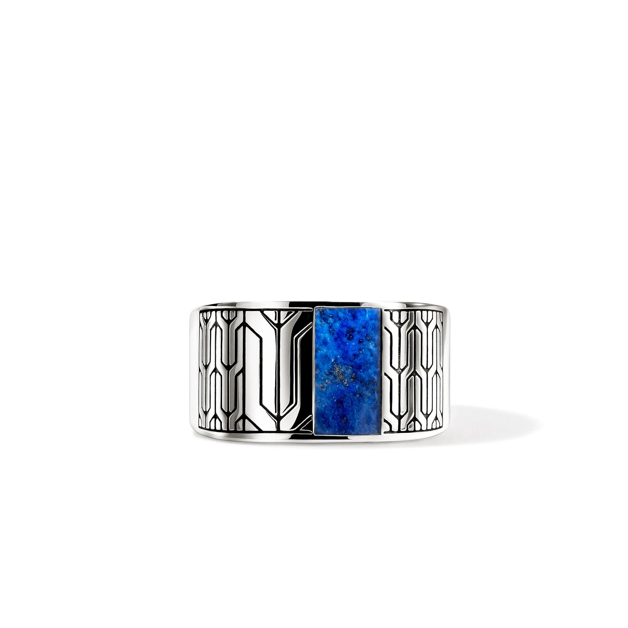 Icon 50 Ring, Sterling Silver, Lapis Lazuli - 1