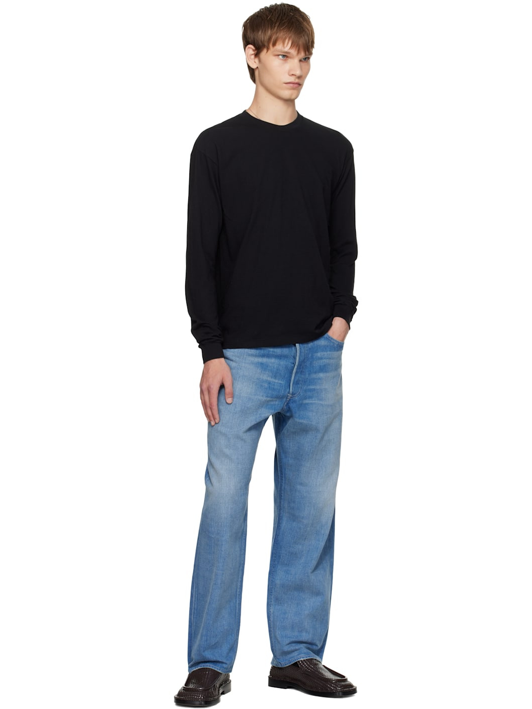 Black Seamless L/S T-shirt - 4