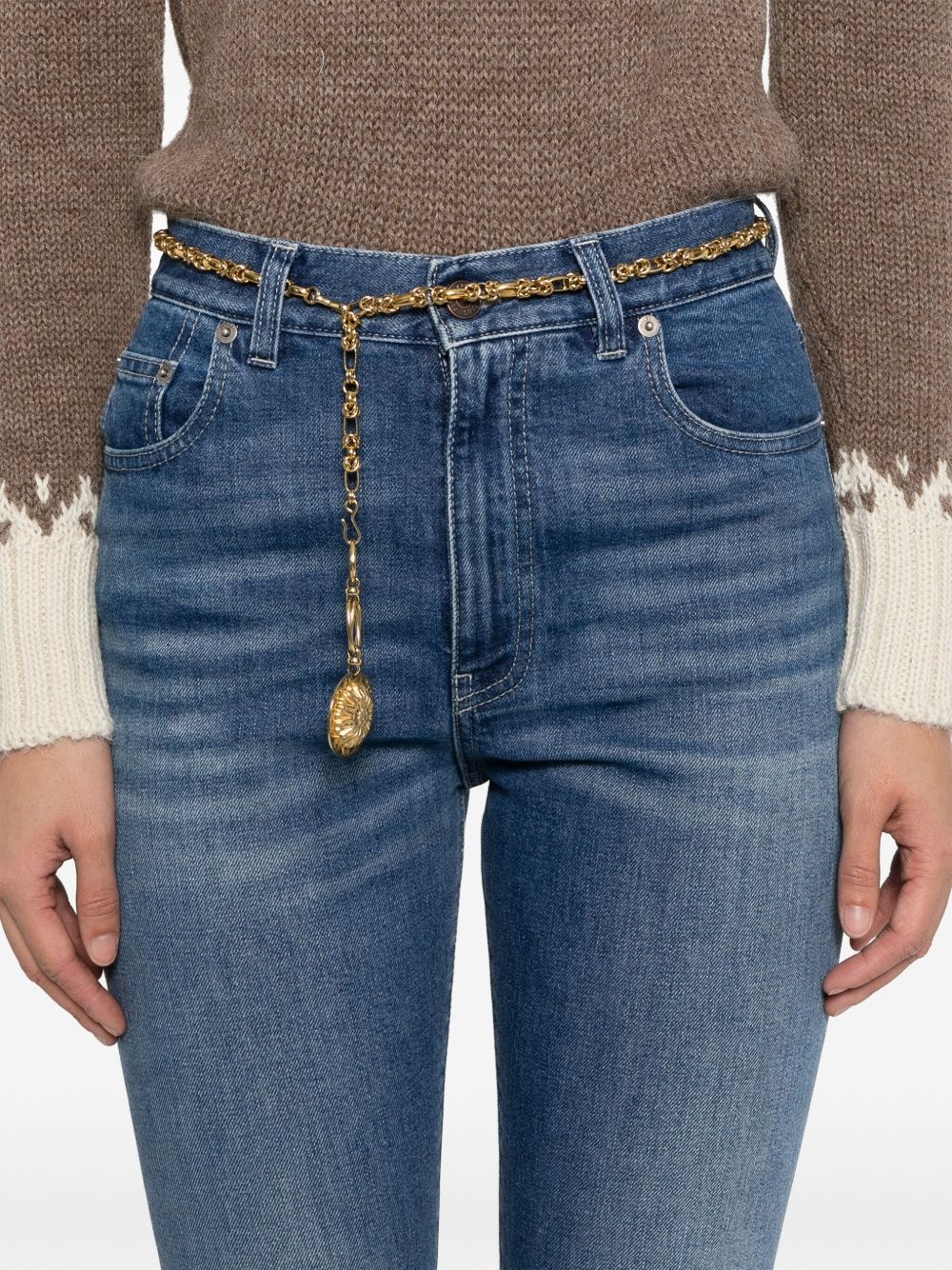 slim-cut jeans - 5