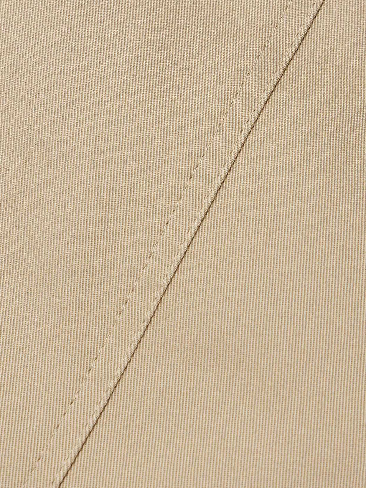 Paneled Organic Cotton-blend Twill Mini Skirt - 5