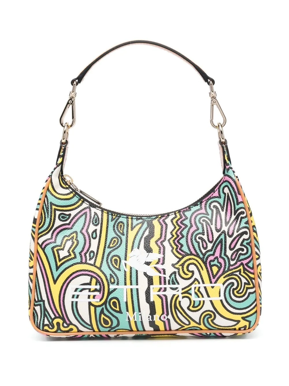 paisley-print shoulder bag - 6