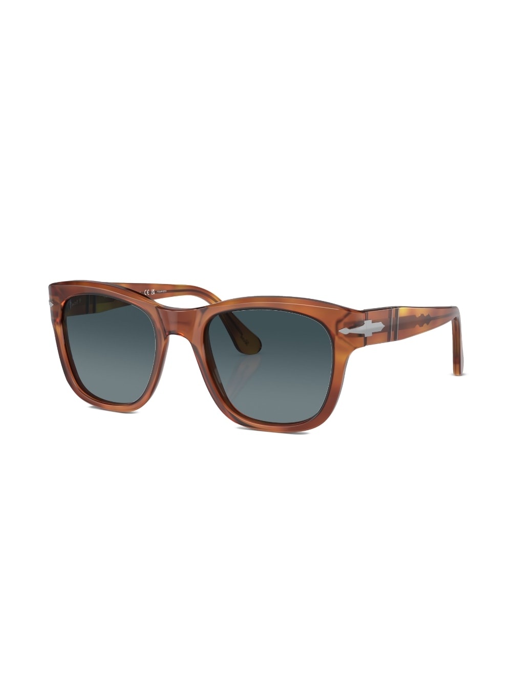 round-frame straight-arm sunglasses - 3