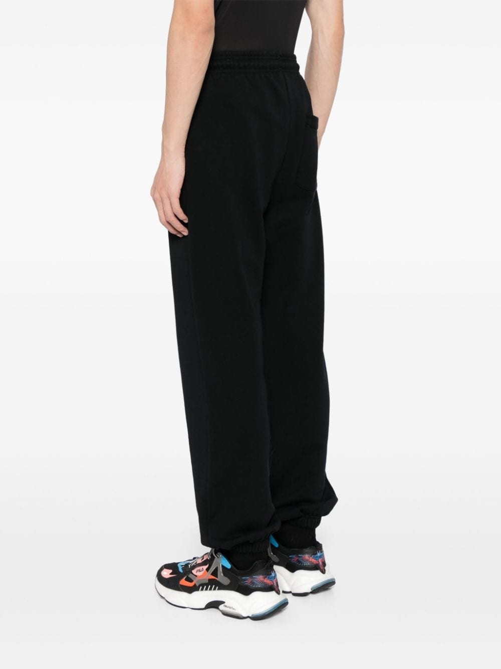 graphic print pants - 4