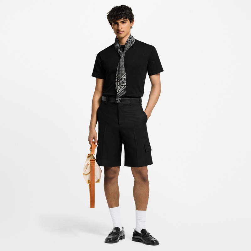 Louis Vuitton LV Blason Embroidered Short-Sleeved Crewneck outlook