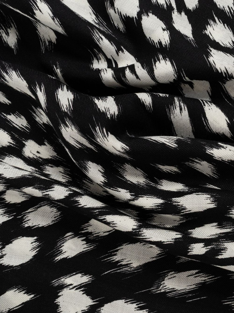 Givenchy abstract-pattern scarf outlook
