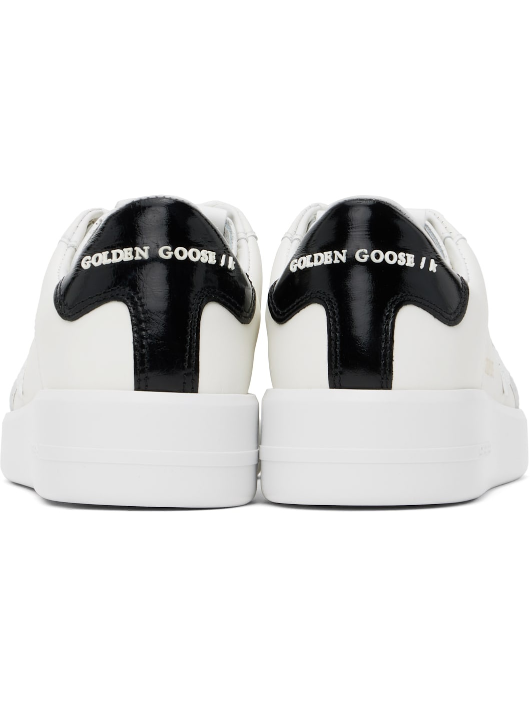 White & Black Purestar Sneakers - 2