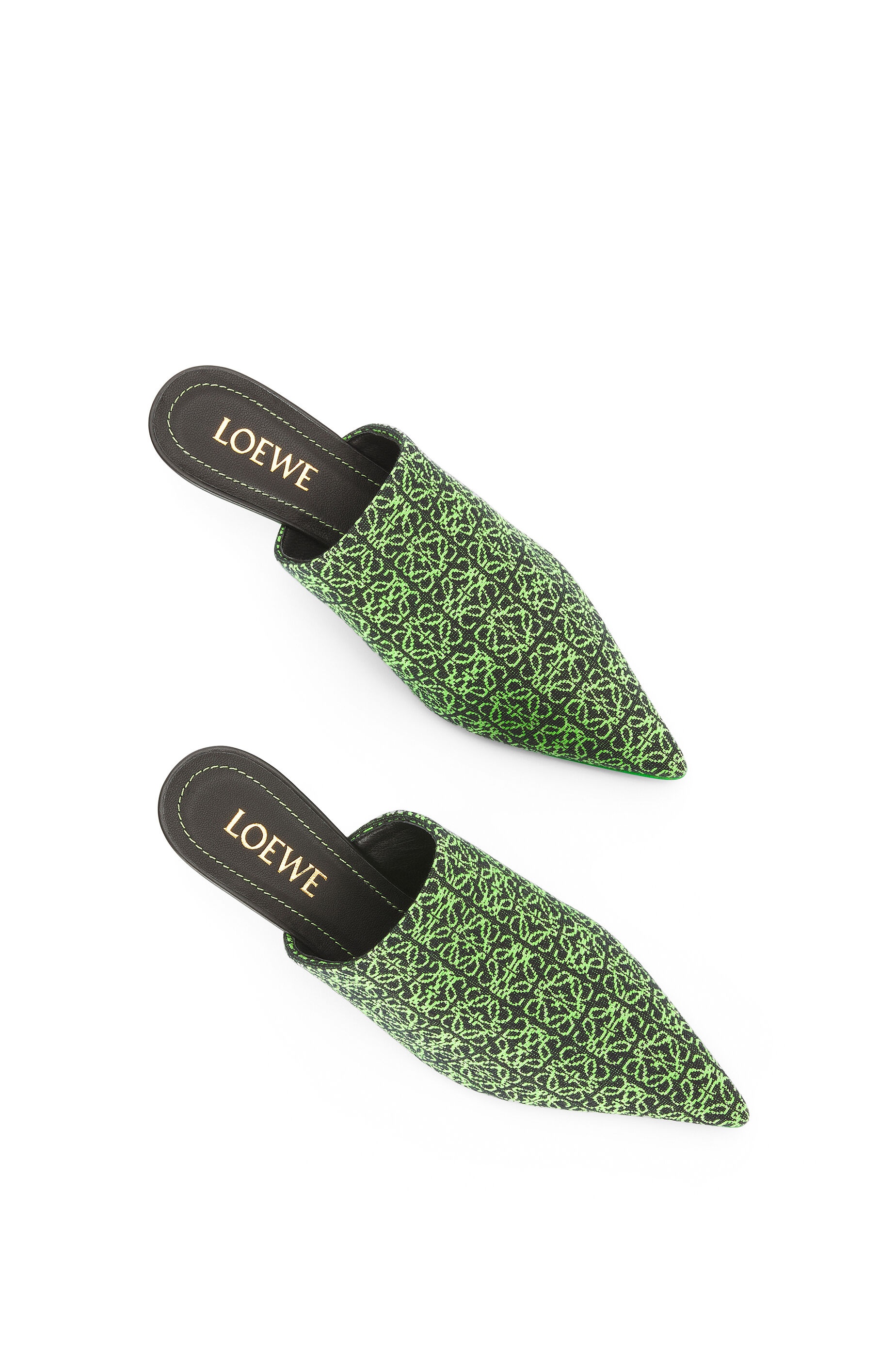 Pointy pump 50 in Anagram jacquard - 3