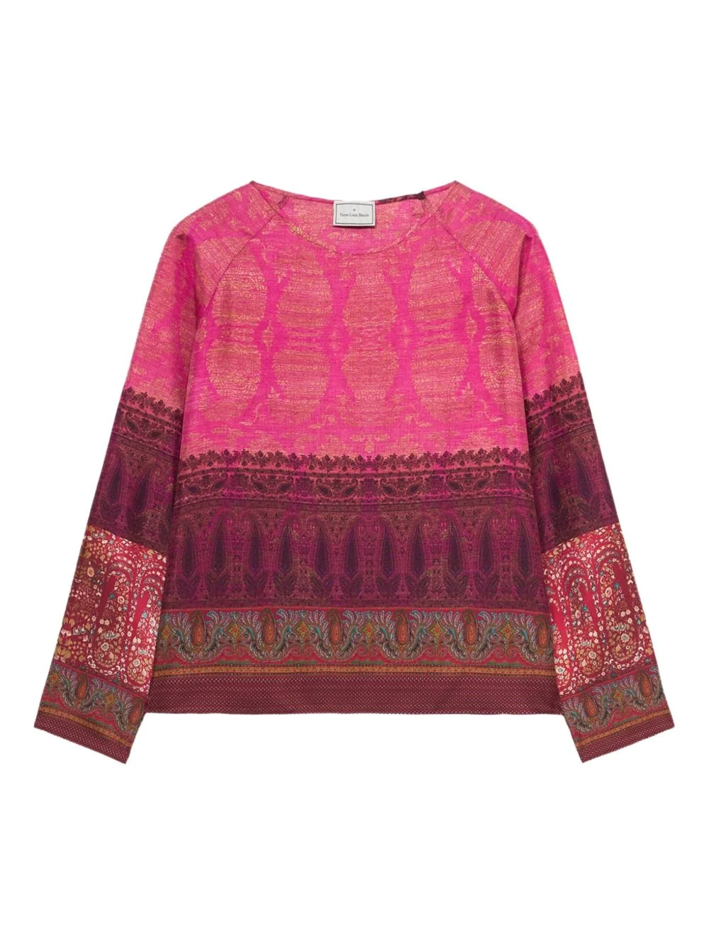 paisley-print shirt - 1