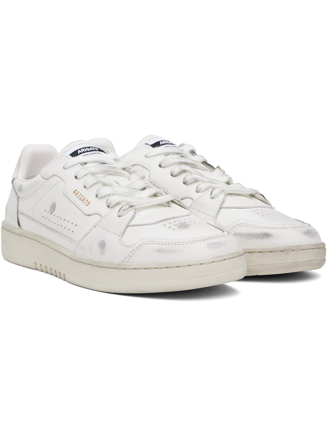 White Dice Lo Sneakers - 4