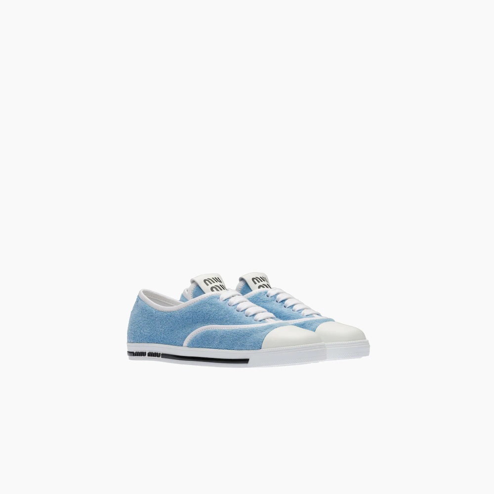 Terry cloth sneakers - 1