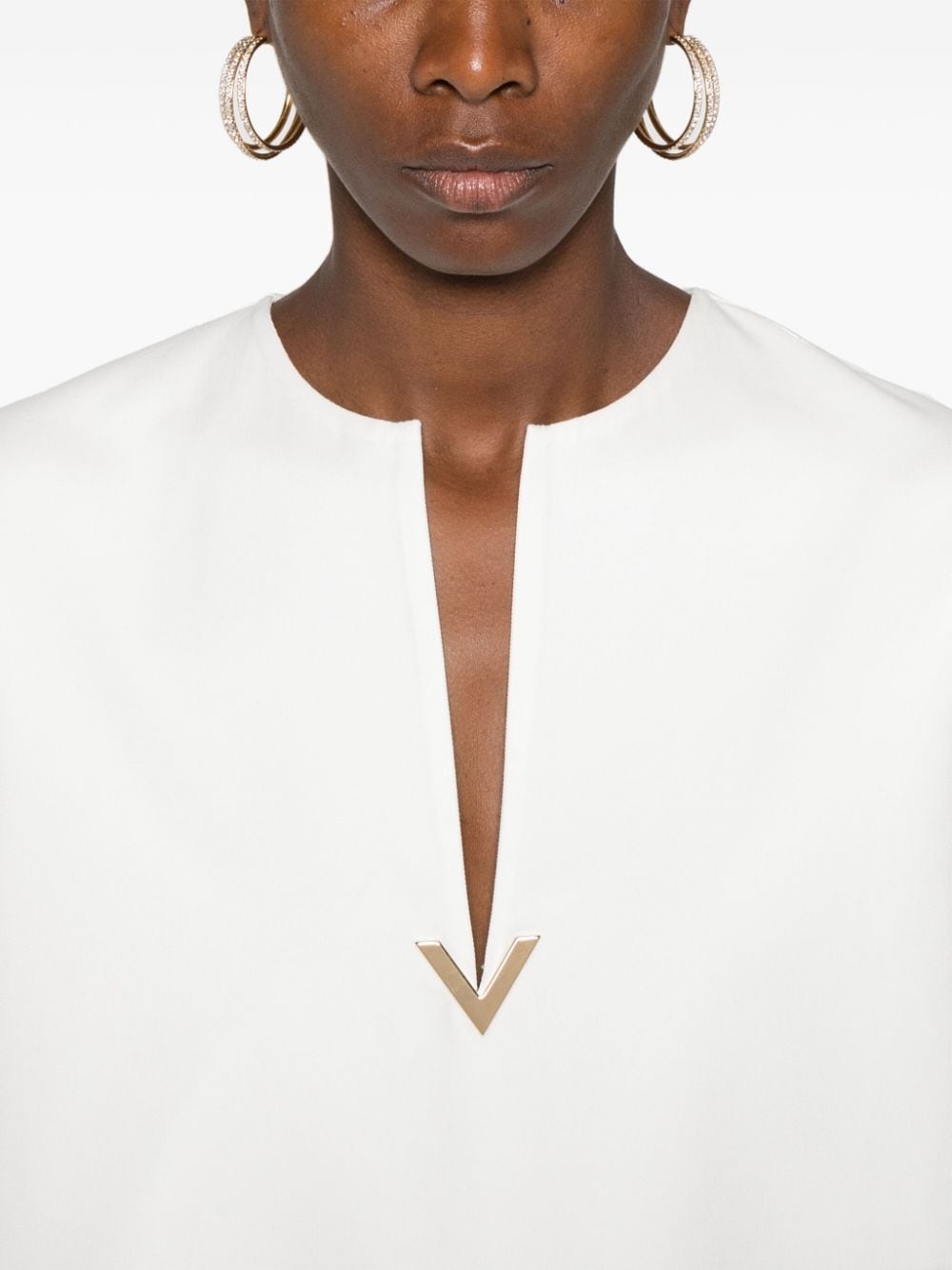 VGold-embellished top - 5