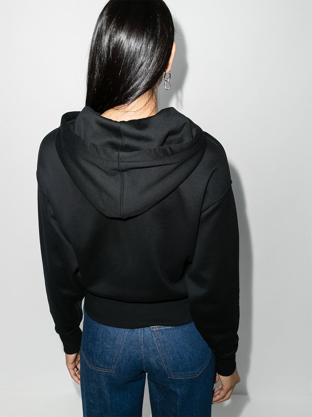 logo-print hoodie - 3