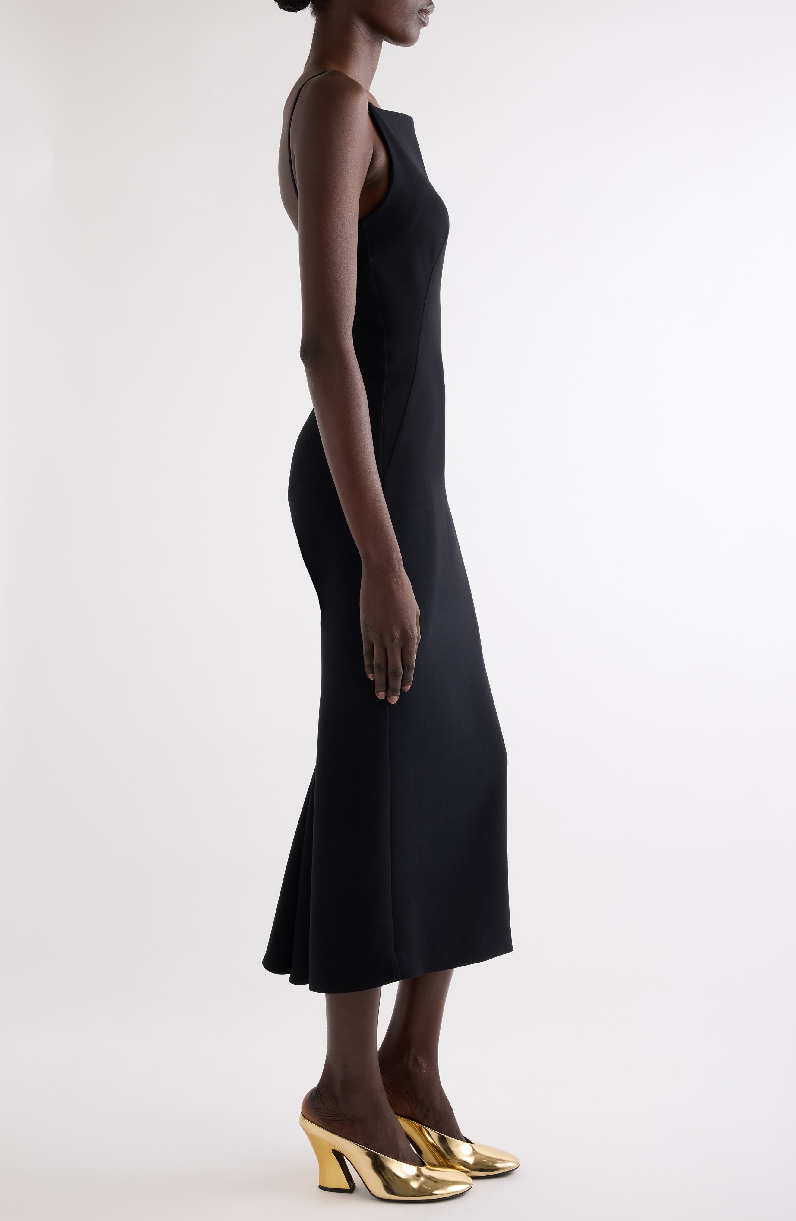 Givenchy Tailored Cady Sheath Dress in Black at Nordstrom - 4