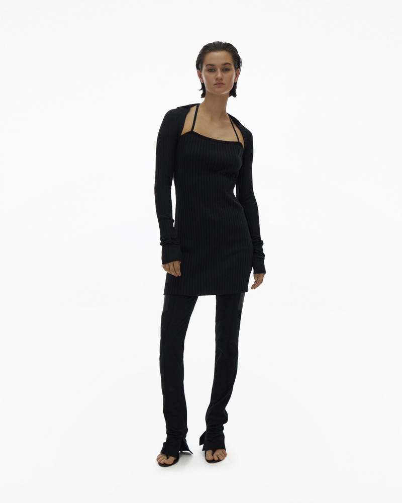 Helmut Lang LUXE PIMA LONG-SLEEVE DRESS outlook