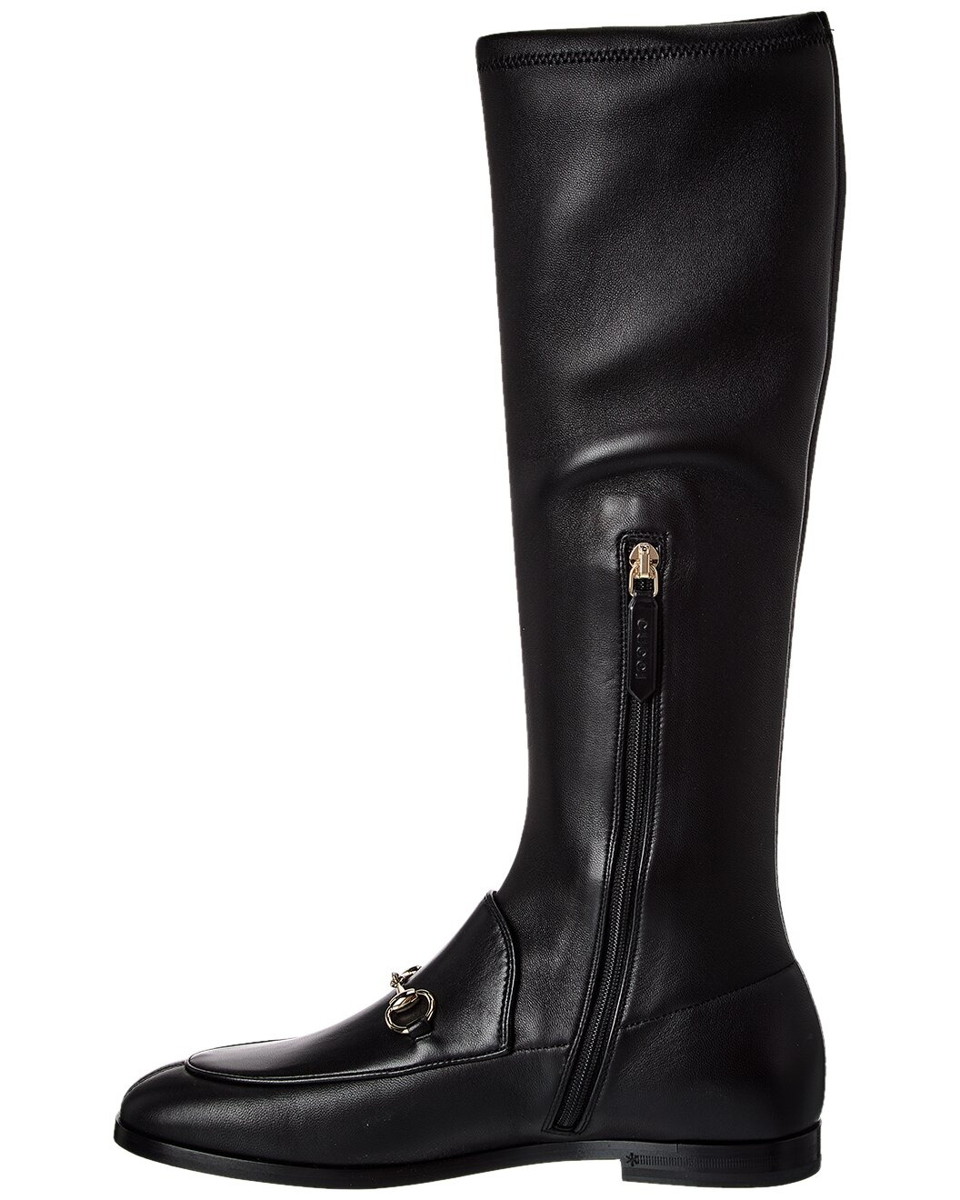 Gucci Jordaan Leather Knee-High Boot - 2