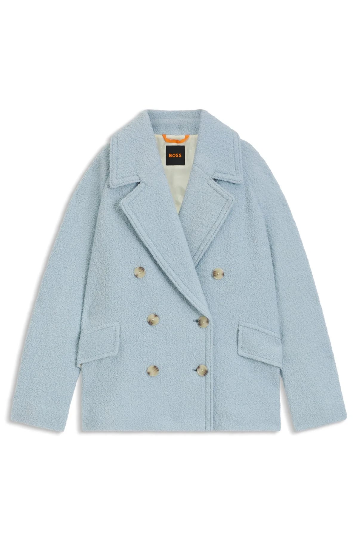 CABAN COAT WITH BOXY FIT - 1