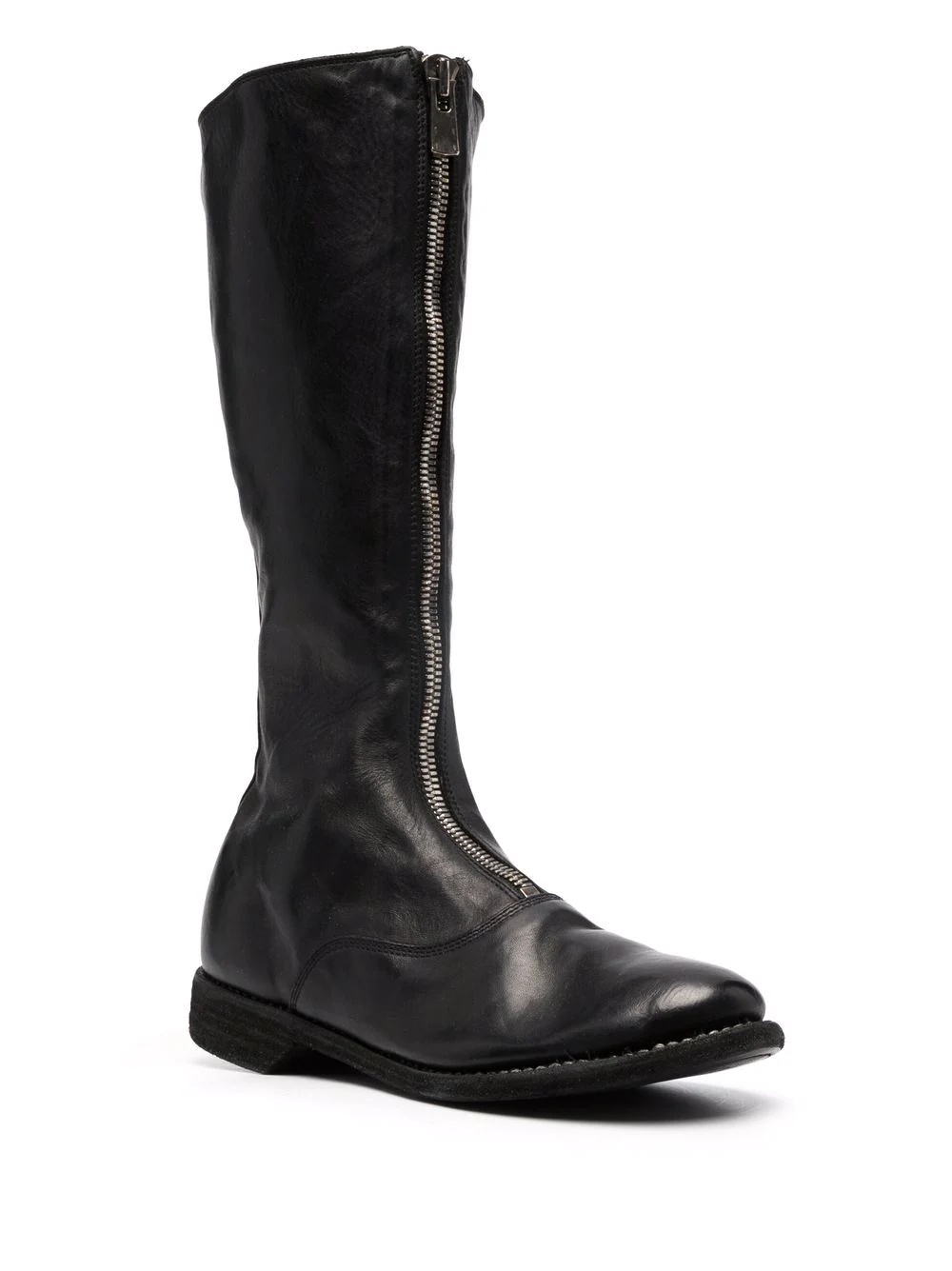 zipped knee-length 25mm boots - 4
