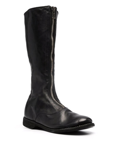 Guidi zipped knee-length 25mm boots outlook