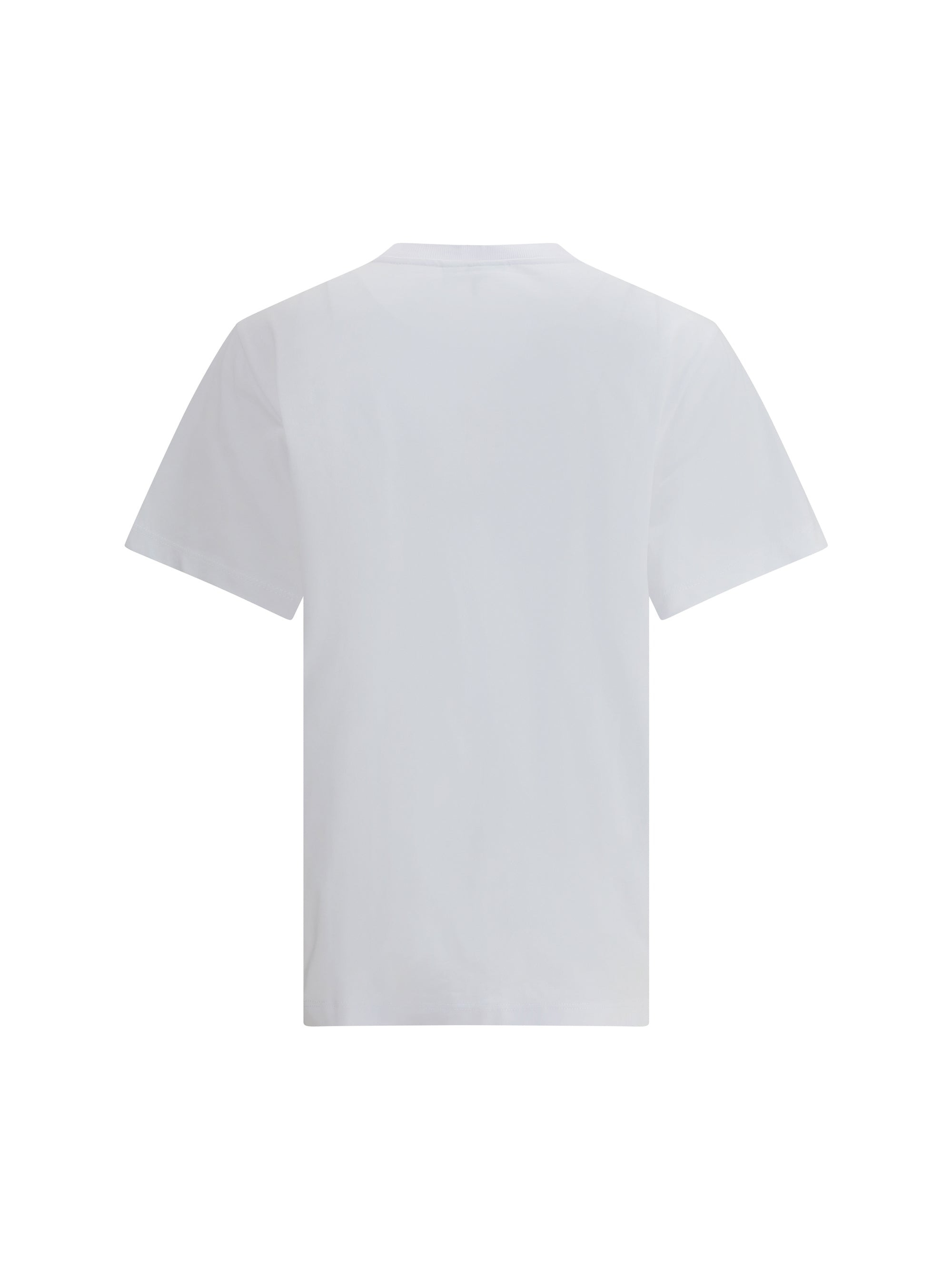 Ganni Women Basic Cotton Jersey Neon Kitty T-Shirt - 2