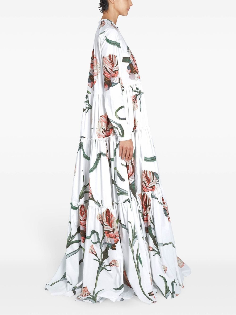 printed gown - 3