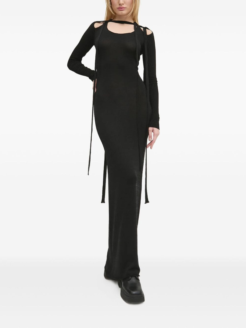 Y/Project cut-out tie maxi dress outlook