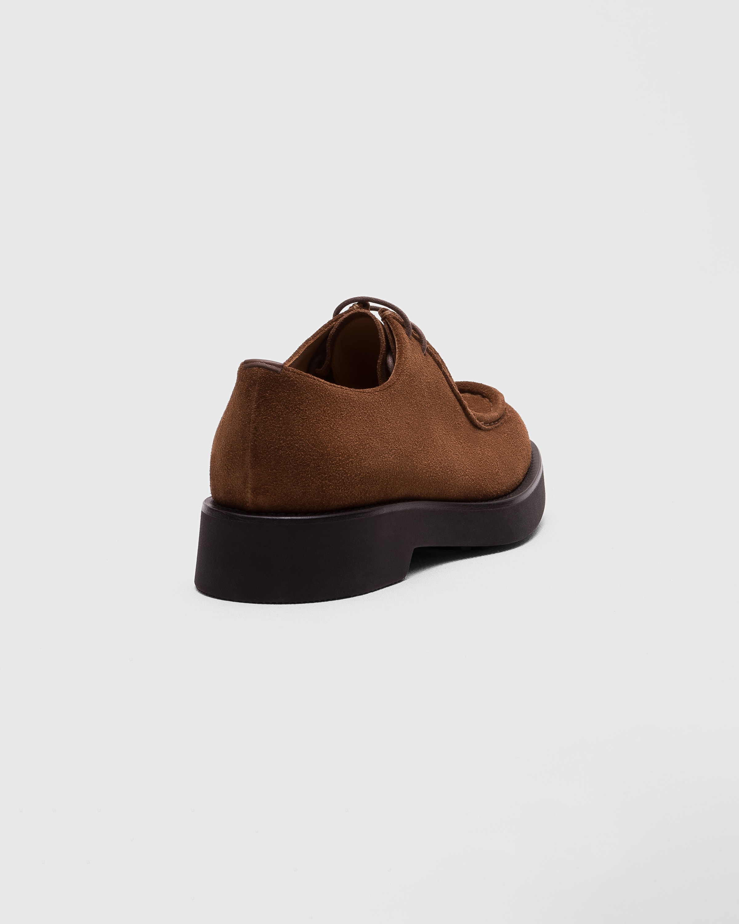 Suede Lace-Up - 4
