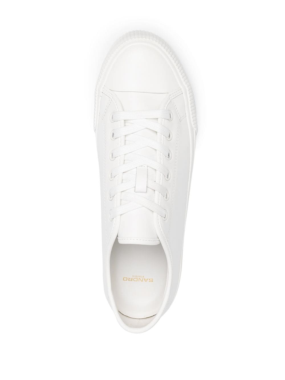 Vulca leather low-top sneakers - 4